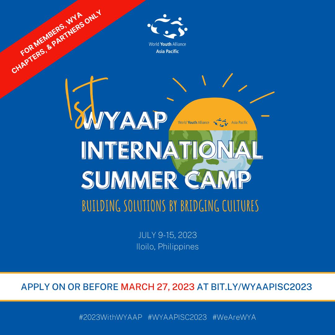 International Summer Camp 2023 World Youth Alliance