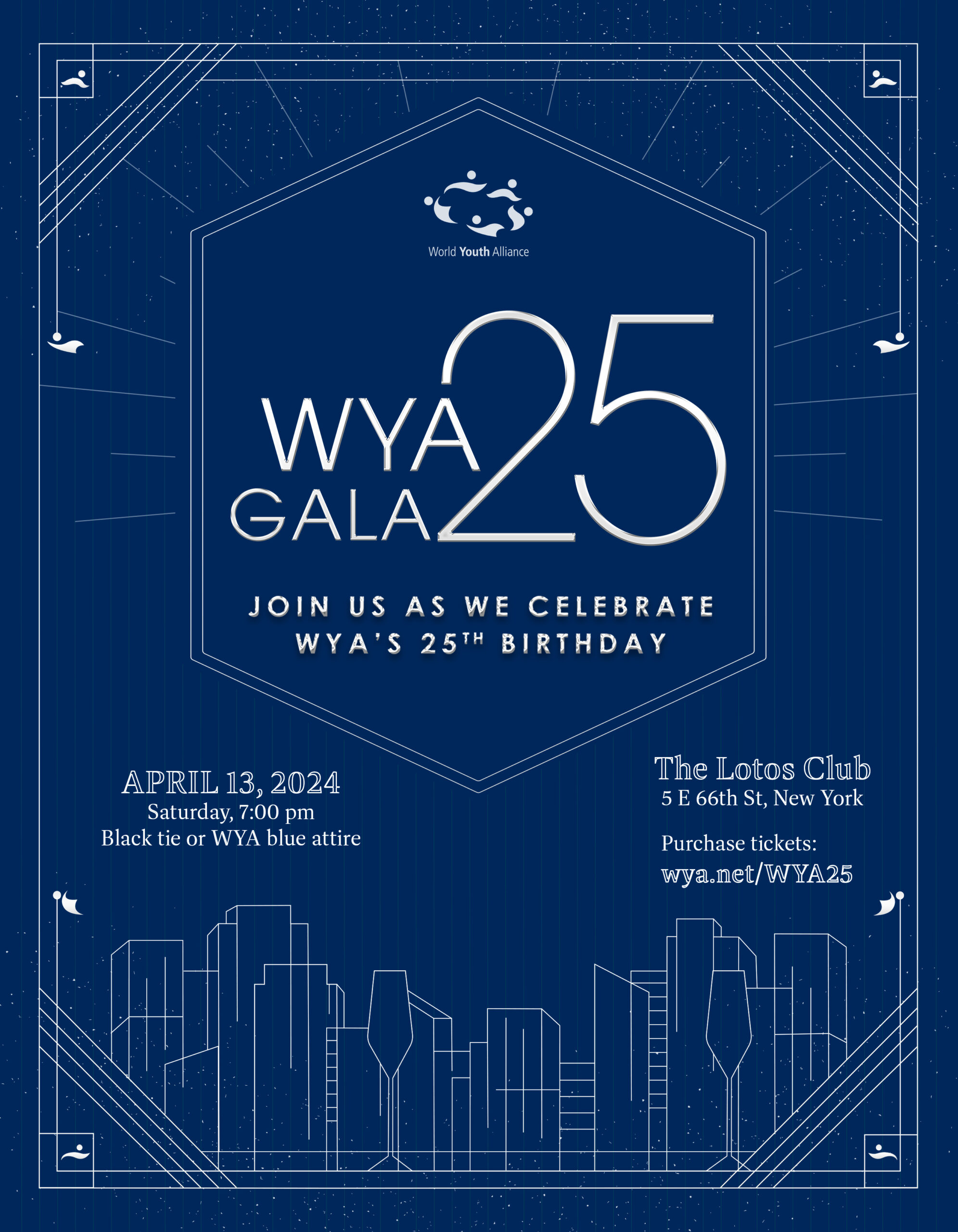 WYA's 25th Birthday Gala